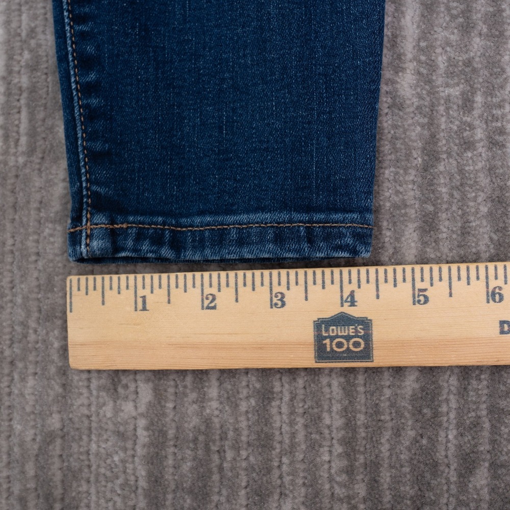Lucky Brand Ava Skinny Ankle Jeans Womens 2/26 Blue Excellent Mid Rise Stretch - Picture 7 of 12
